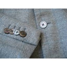Coat Sleeves Vented Closed Button Holes